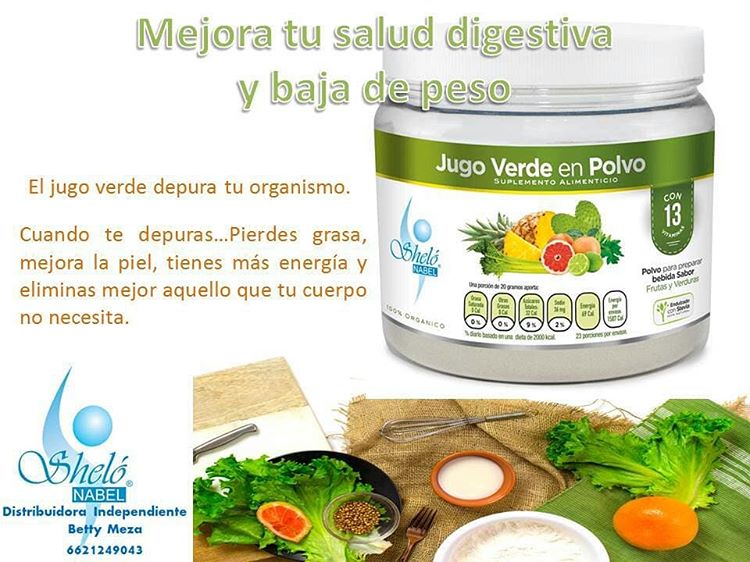 JUGO VERDE SHELO