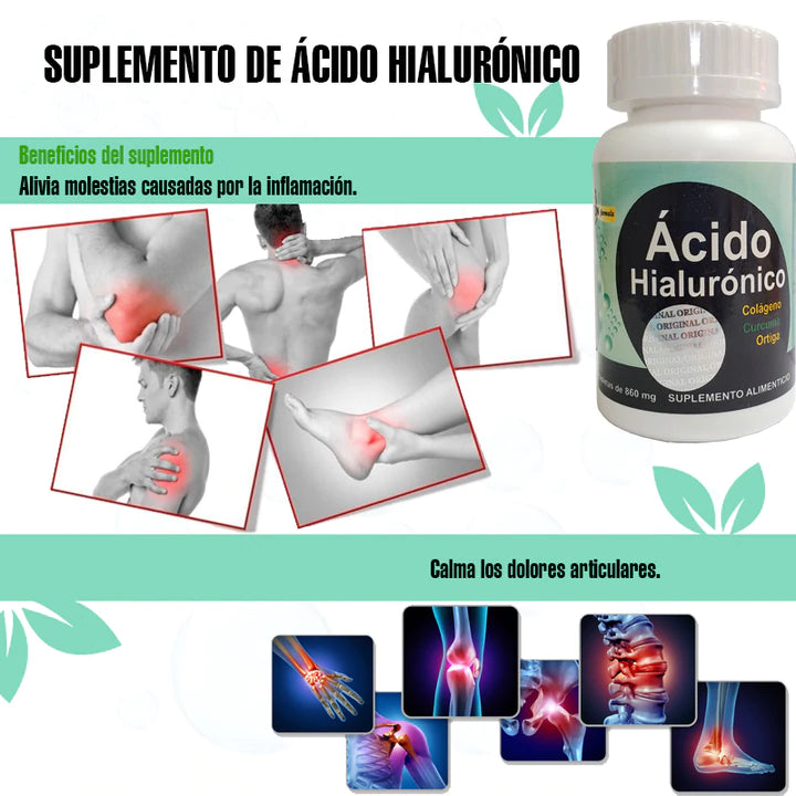 CÁPSULAS DE ÁCIDO HIALURONICO