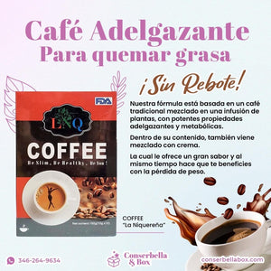 CAFÉ ADELGAZANTE PARA QUEMAR GRASA