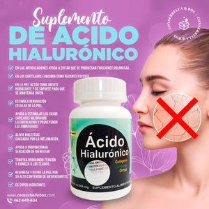 CÁPSULAS DE ÁCIDO HIALURONICO